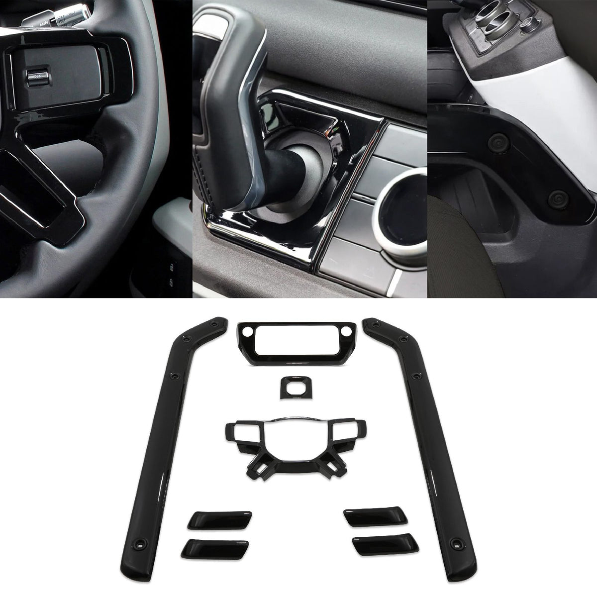 Centre Console & Steering Wheel Trim Kit for Land Rover Defender L663 2020+