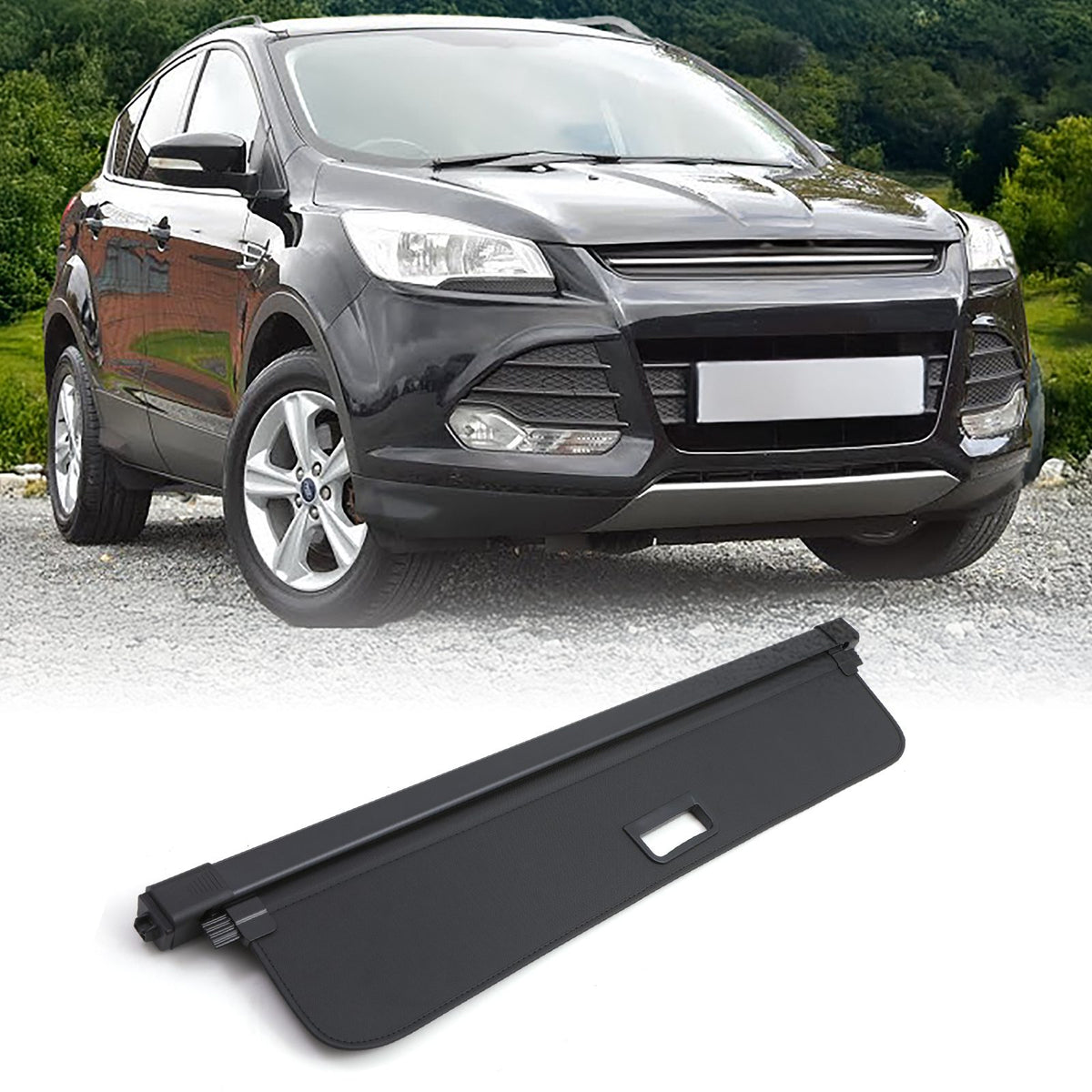 Retractable Roller Parcel Shelf for Ford Kuga MK2 12-19