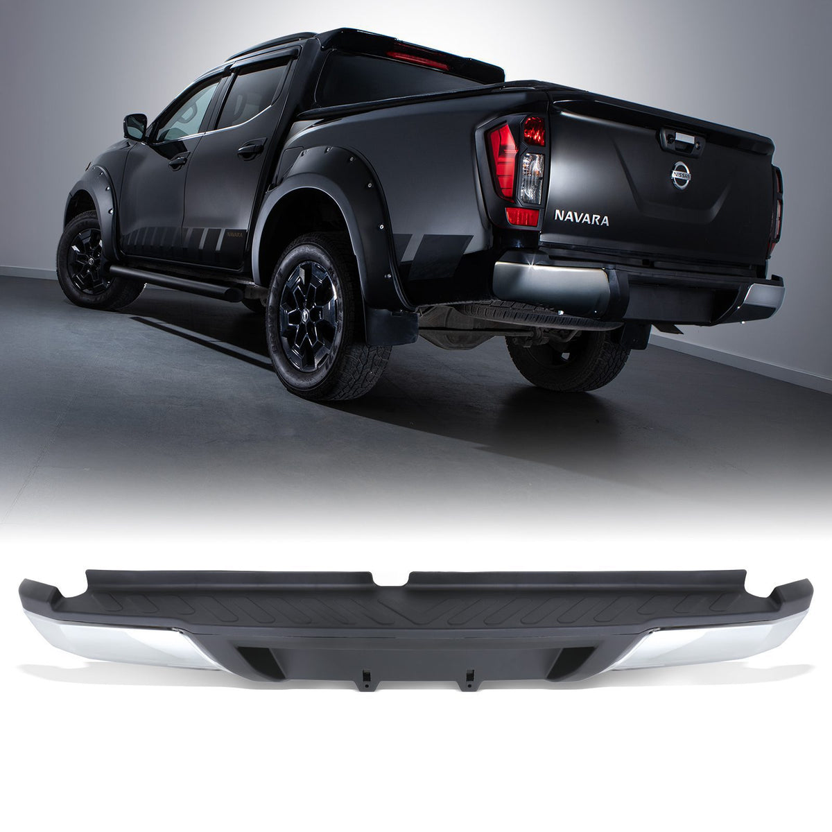 Rear Bumper for Nissan Navara NP300 D23 15-21