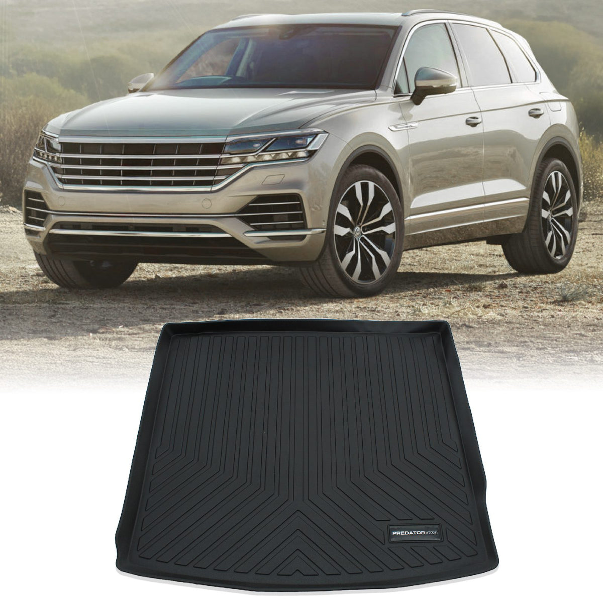 Boot Floor Mat for VW Touareg CR MK3 2018-2023