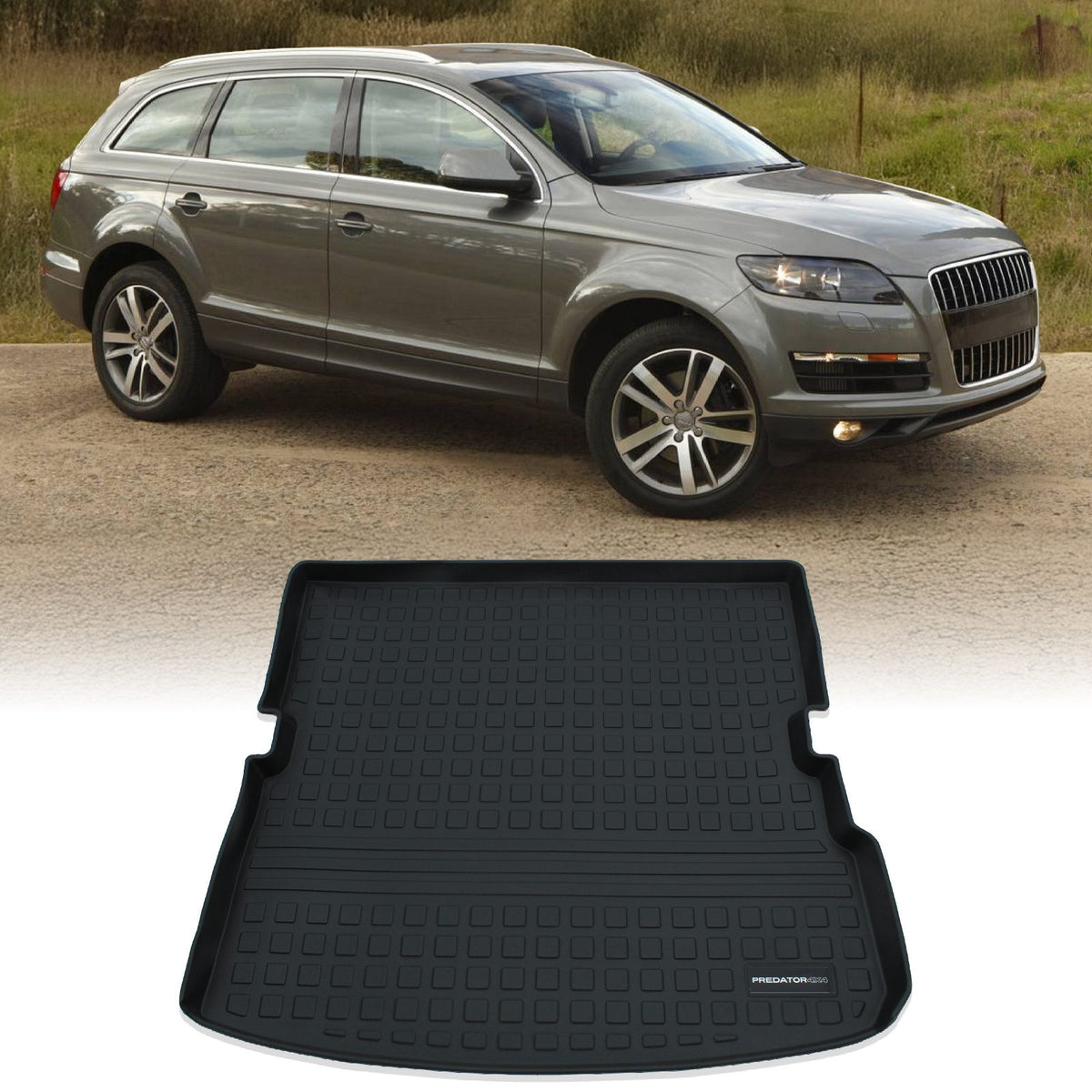 Boot Floor Mat for Audi Q7 4L MK1 2010-2015