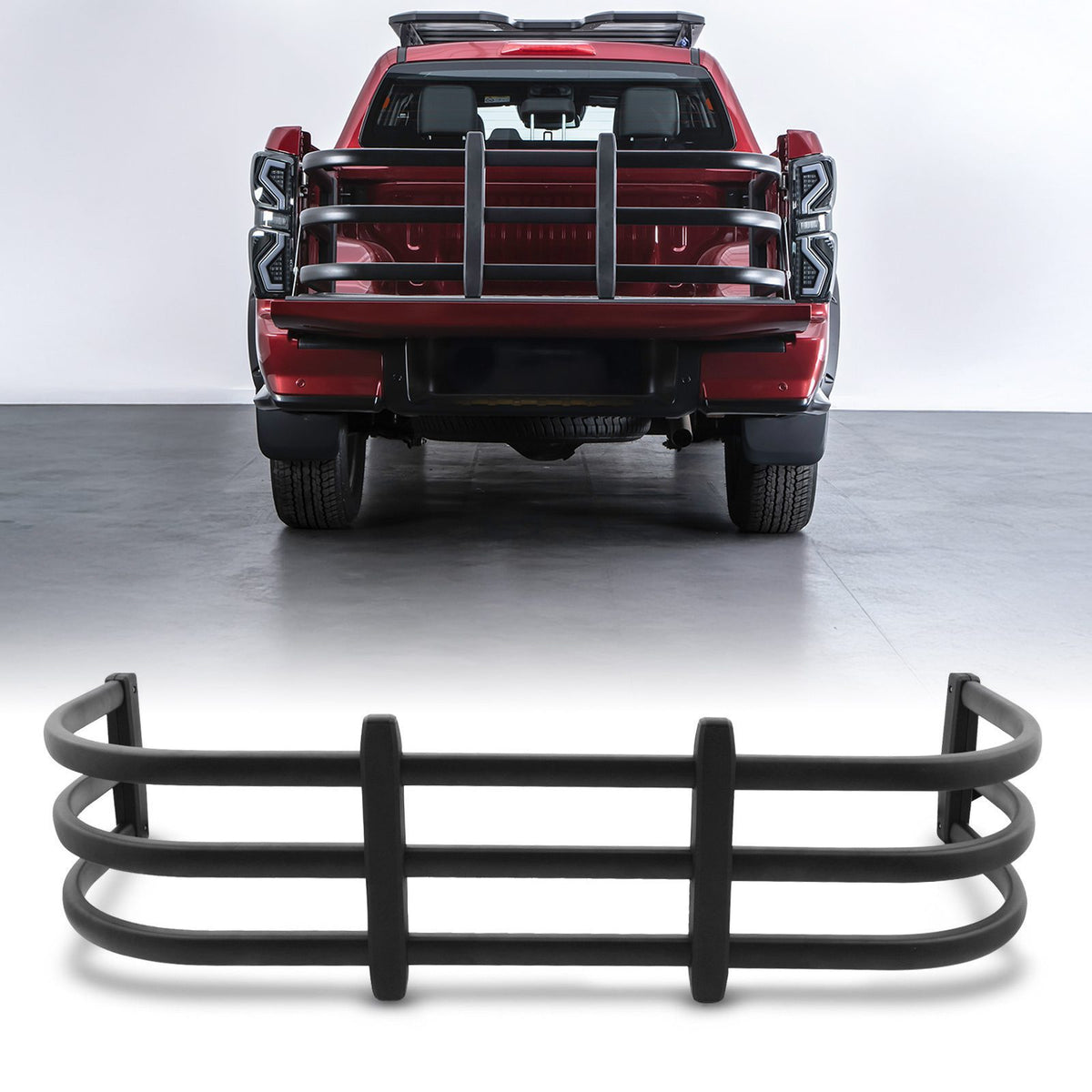 Black Truck Bed Extender Rack for Isuzu D Max MK3 2021+