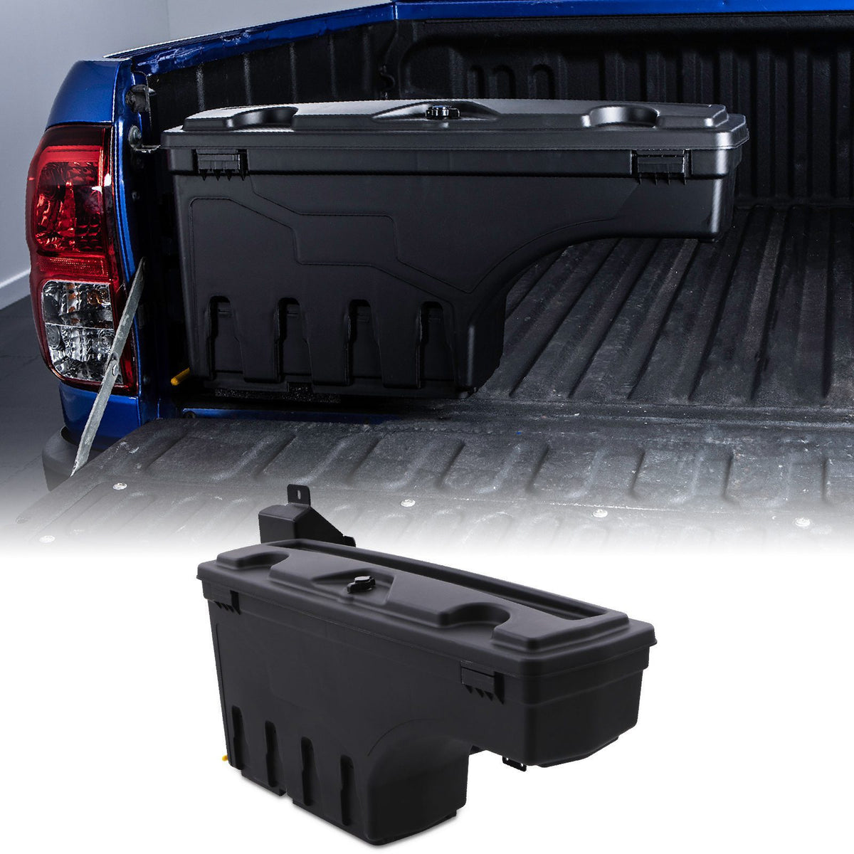 Lockable Rotating Storage / Tool Box for Toyota Hilux Revo 2015+