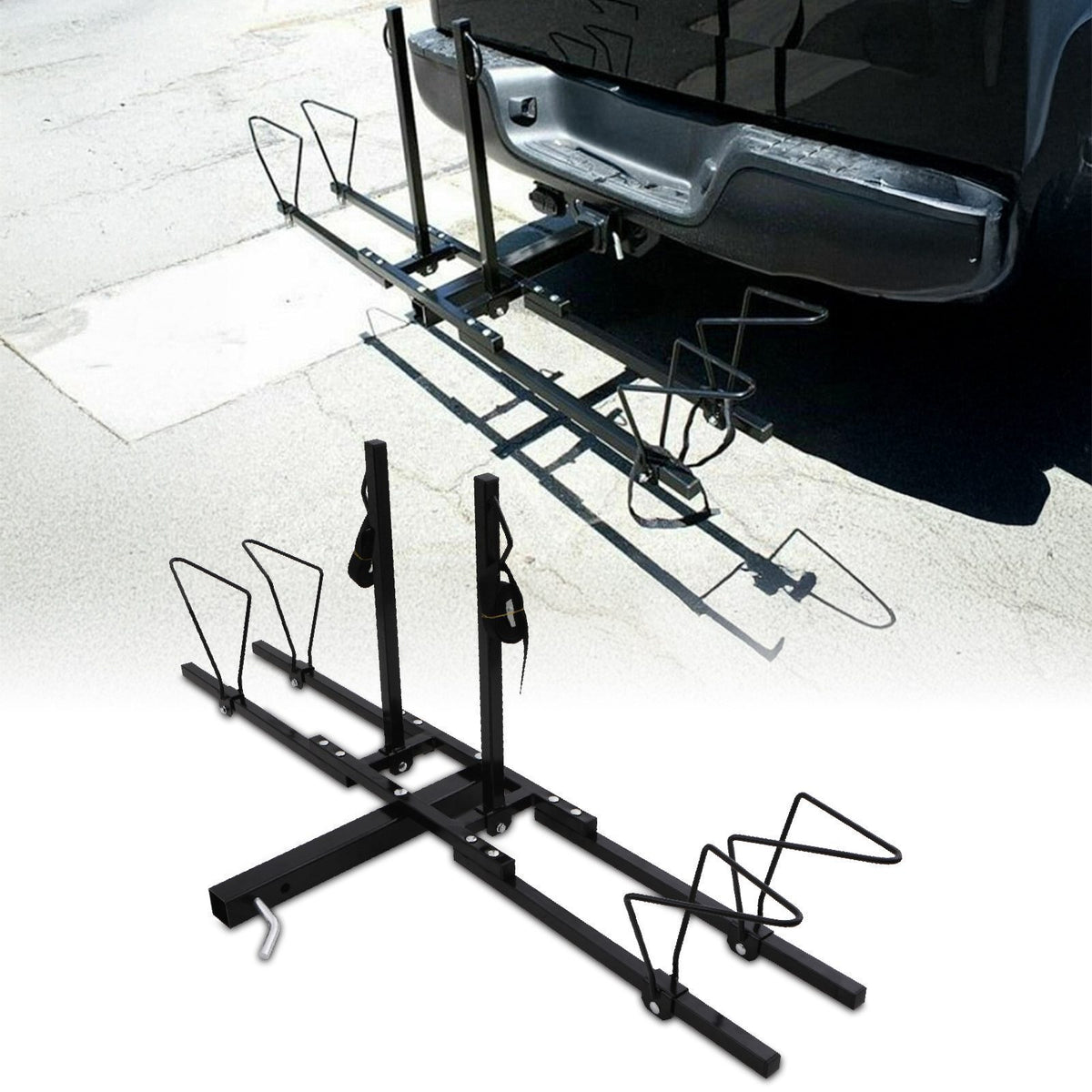 Universal Rear Mounting Car Bike Carrier for 2 x Bikes