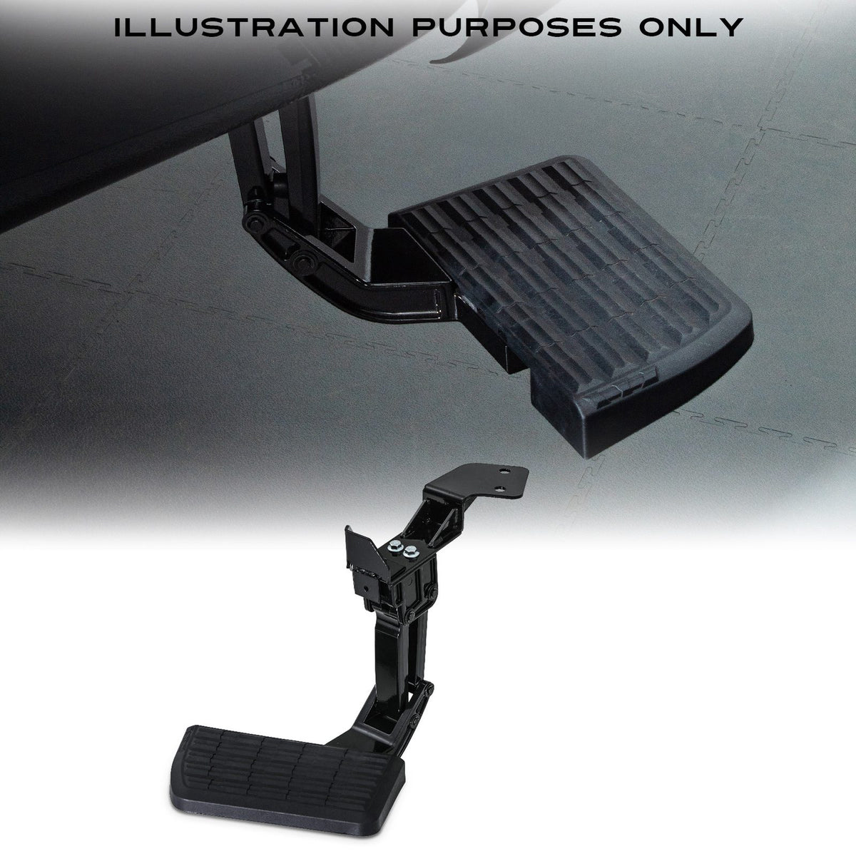 Rear Retractable Bumper Step for Isuzu D-Max RT RG 2012+