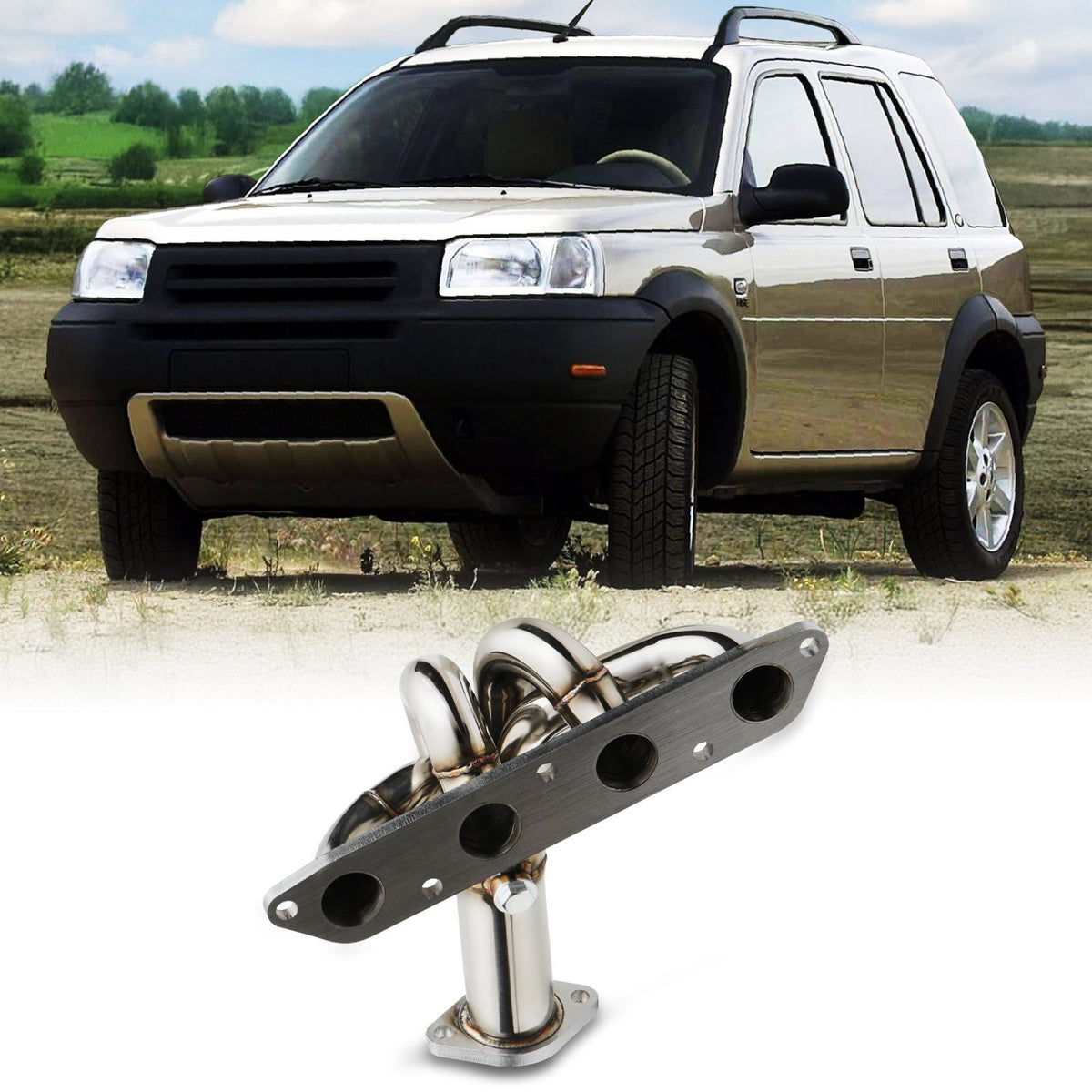 Decat Exhaust Manifold for Land Rover Freelander 1.8 16V