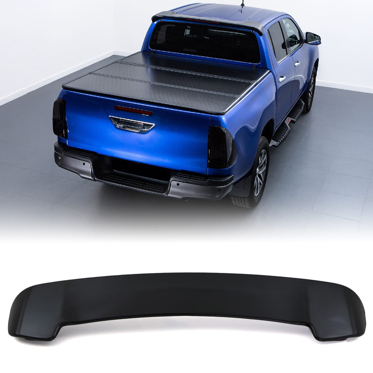 Gloss Black Roof Spoiler for Toyota Hilux Revo MK8 2015+