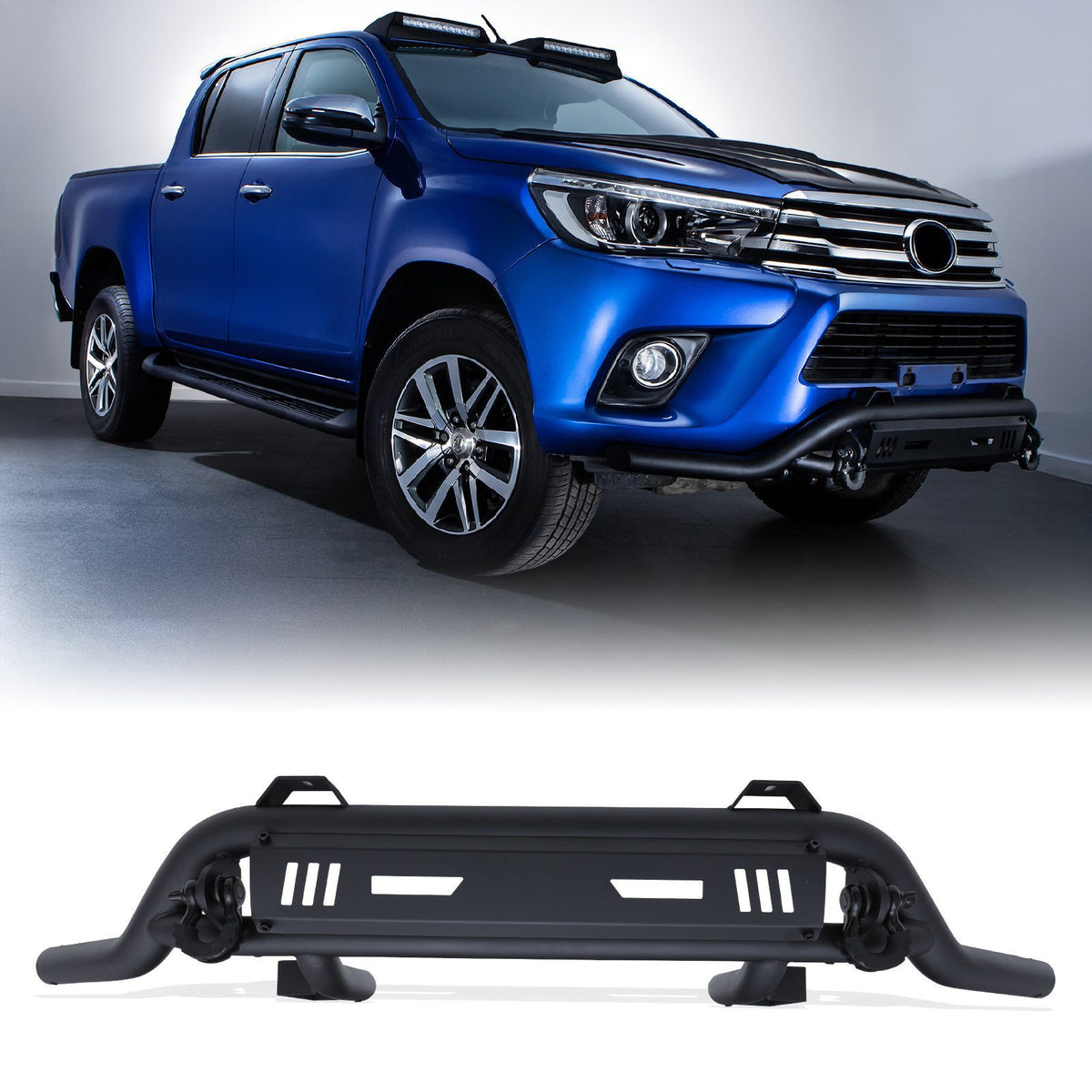 Off Road 4x4 Nudge Bull Bar for Toyota Hilux Revo MK8 MK9 2015+