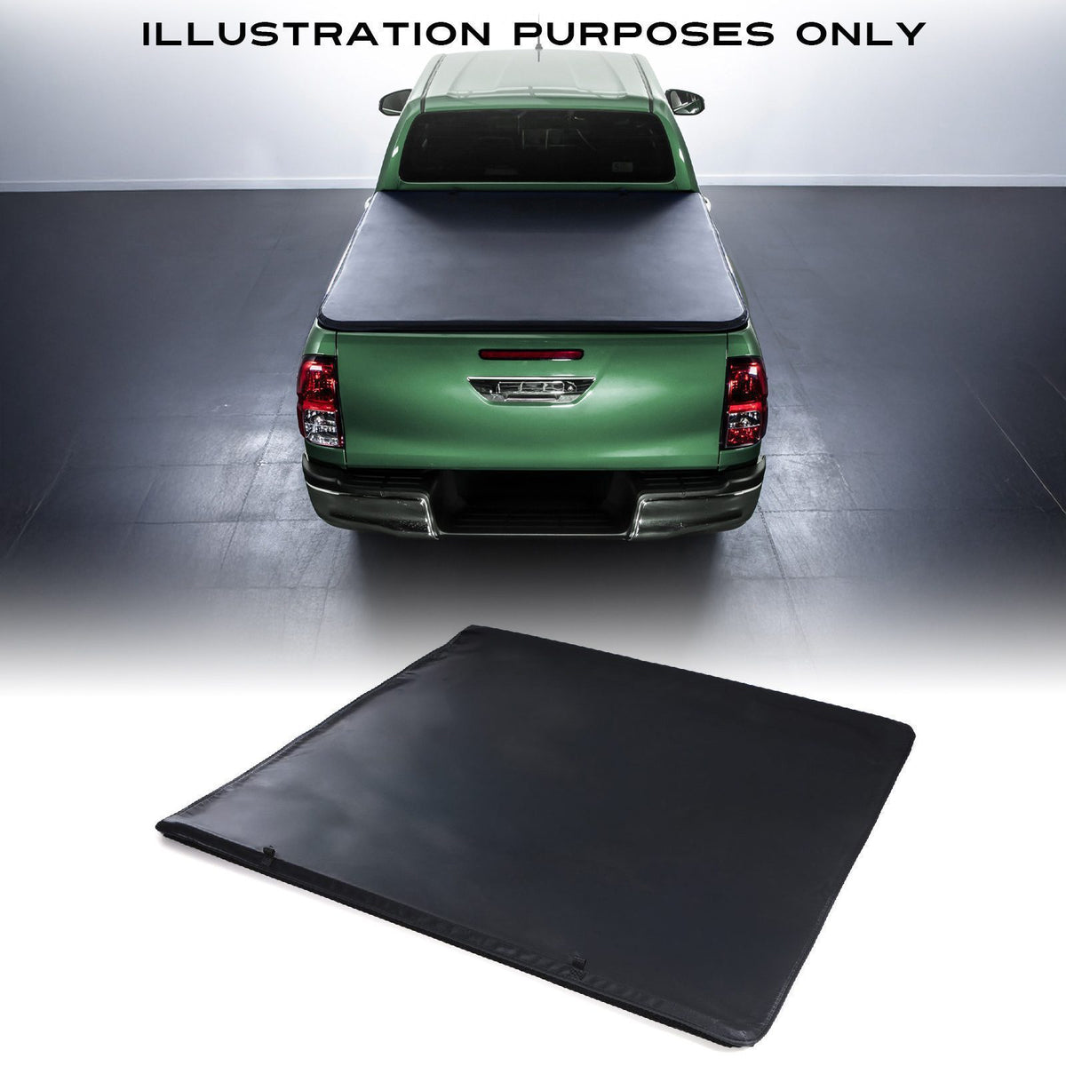 Locking Roll Top Soft Tonneau Cover for Ford Ranger T9 2023+