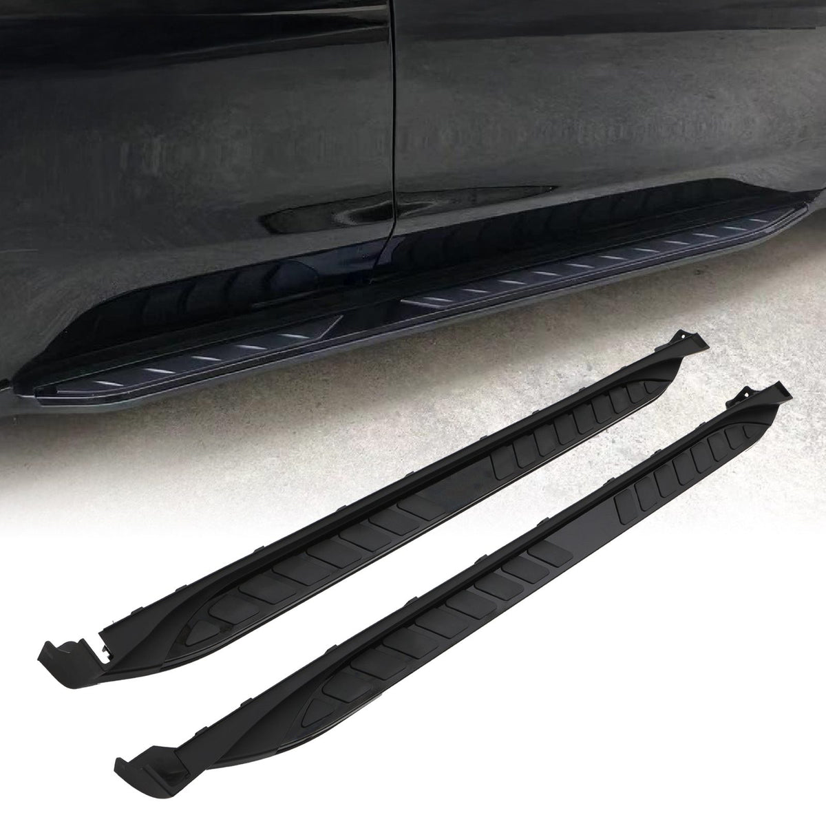 Black Side Steps for Tesla Model Y 2020+