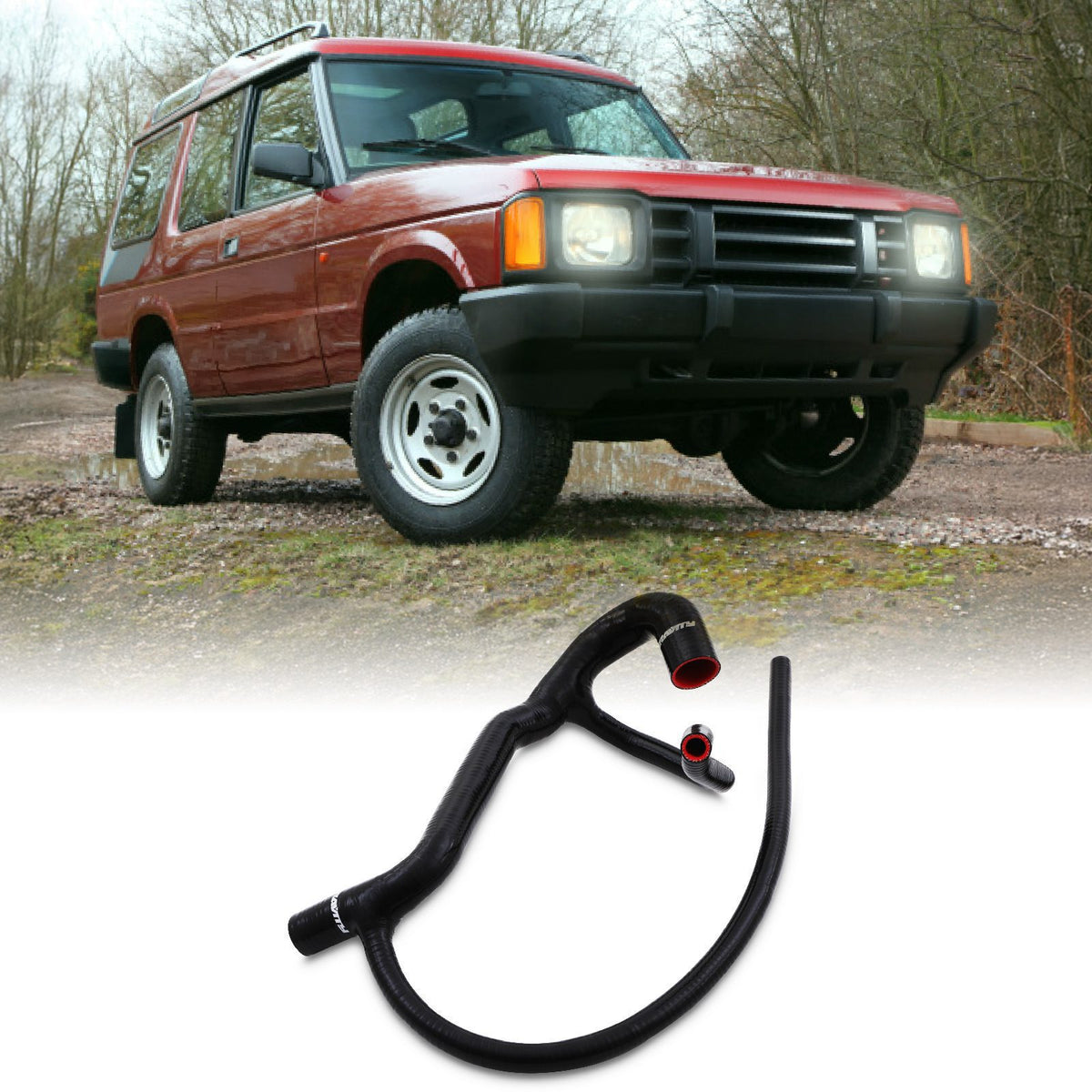 Silicone Radiator Hose Kit for Land Rover Discovery 1 300TDI 2.5TD 94-98