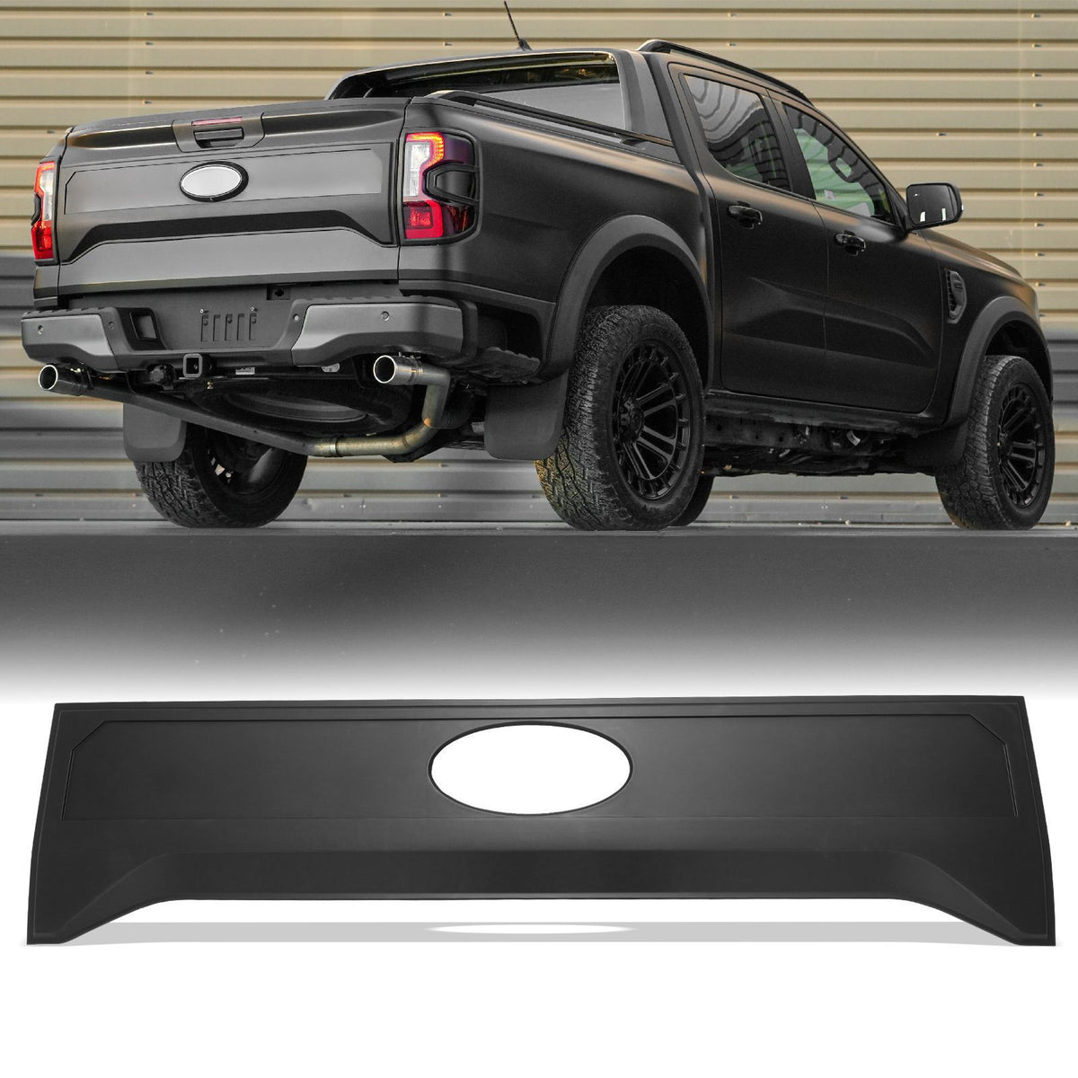 Rear Tailgate Protective Guard Cover for Ford Ranger T9 2023+
