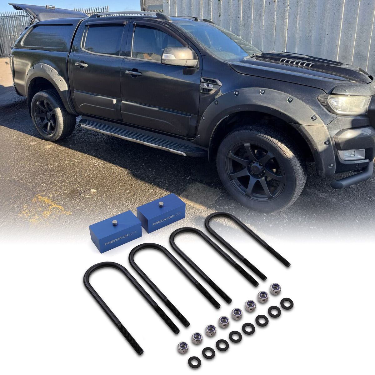 2" Rear Lift Blocks for Ford Ranger T6 T7 T8 12-21
