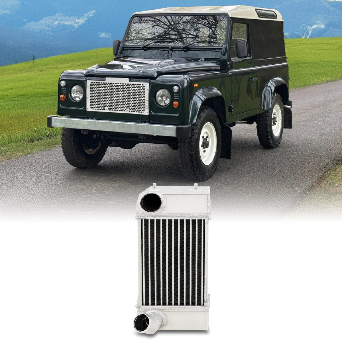 Intercooler Core for Land Rover Discovery & Defender 300TDI 2.5L 94-98