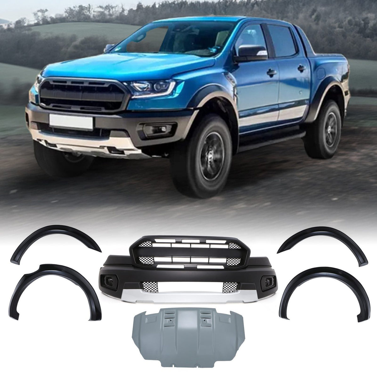Raptor Conversion Body Kit for Ford Ranger T7 T8 2015-2022