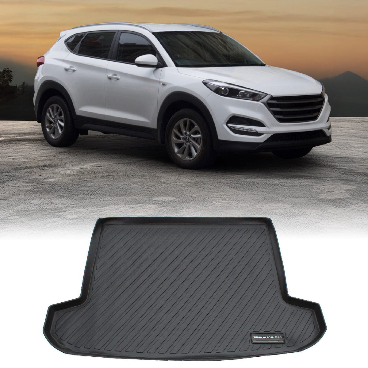 Boot Floor Mat for Hyundai Tucson TL MK3 2016-2020
