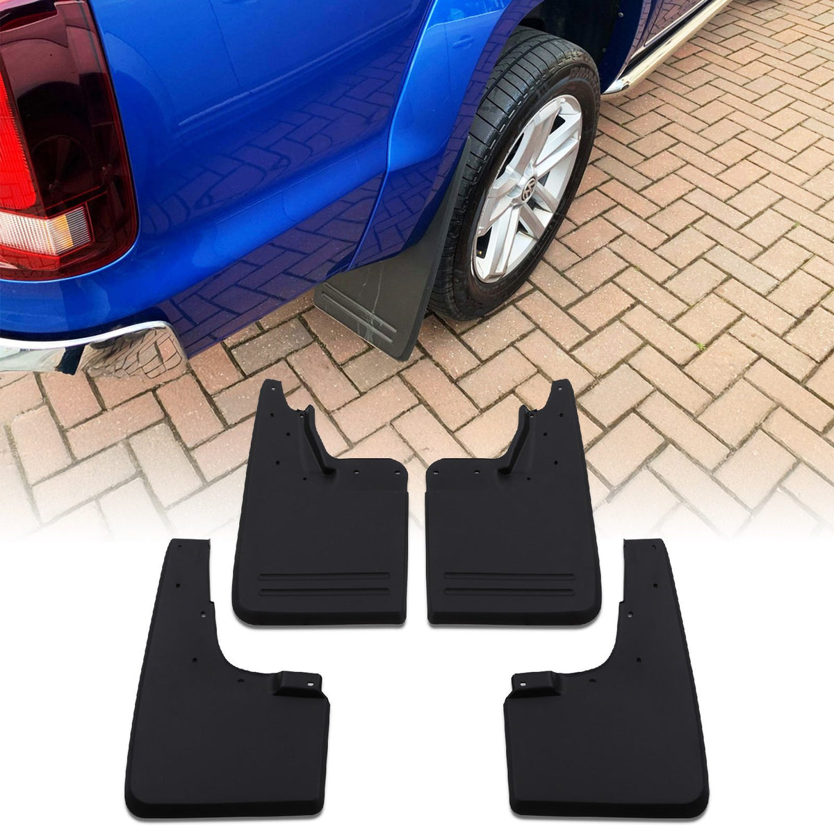 Mudflap Set for VW Amarok 2010-2020