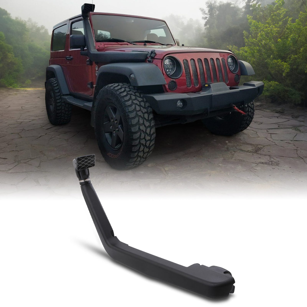 Snorkel Kit for Jeep Wrangler Mk3 JK 3.8 EGHV6 06-11