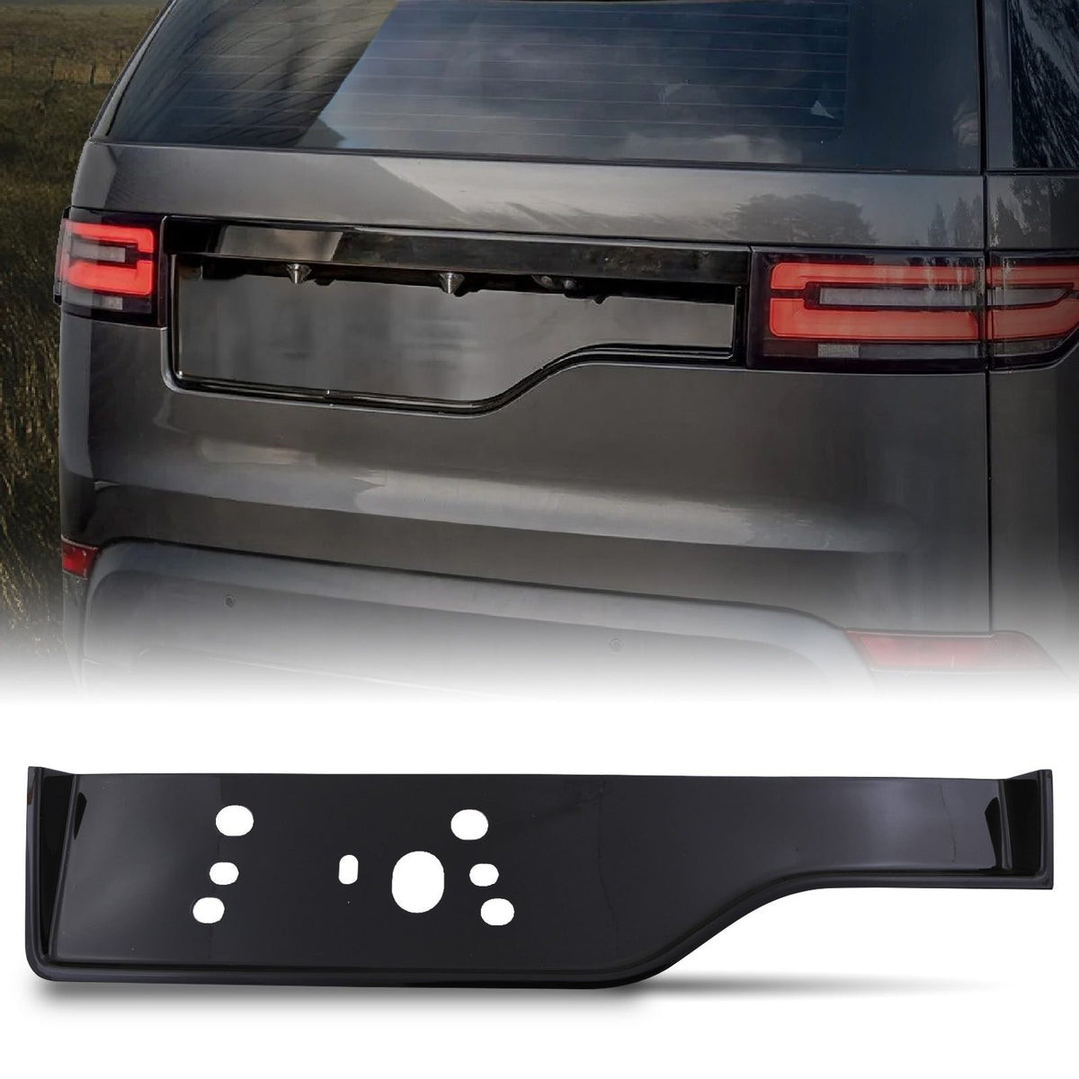 Dynamic Style Rear Number Plate Surround for Land Rover Discovery 5 17+
