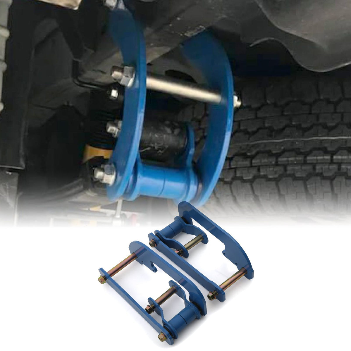 2" Rear Lift Extended Shackles for Toyota Hilux Vigo 05-14