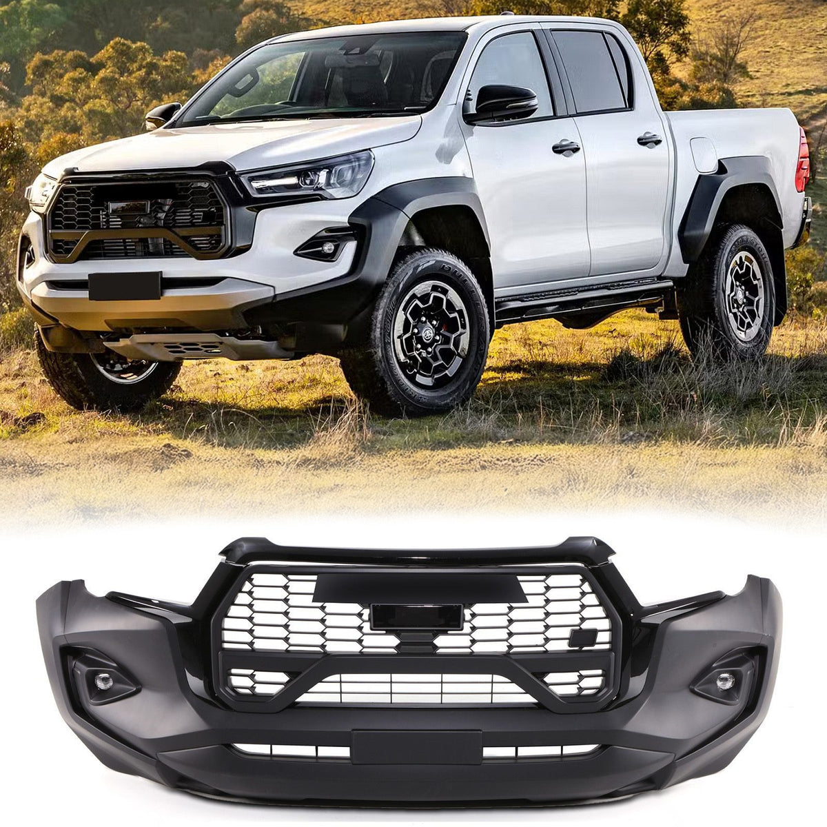 GR Sport Conversion Body Kit for Toyota Hilux MK8 MK9 2015+