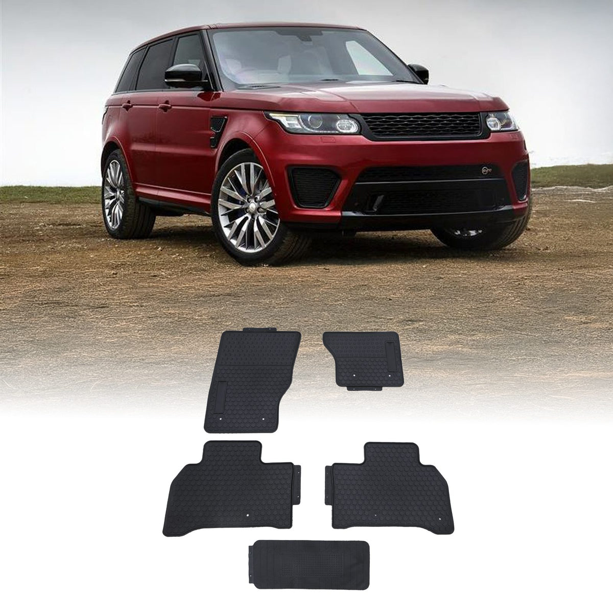 Floor Mat Set for Range Rover Sport L494 13-22