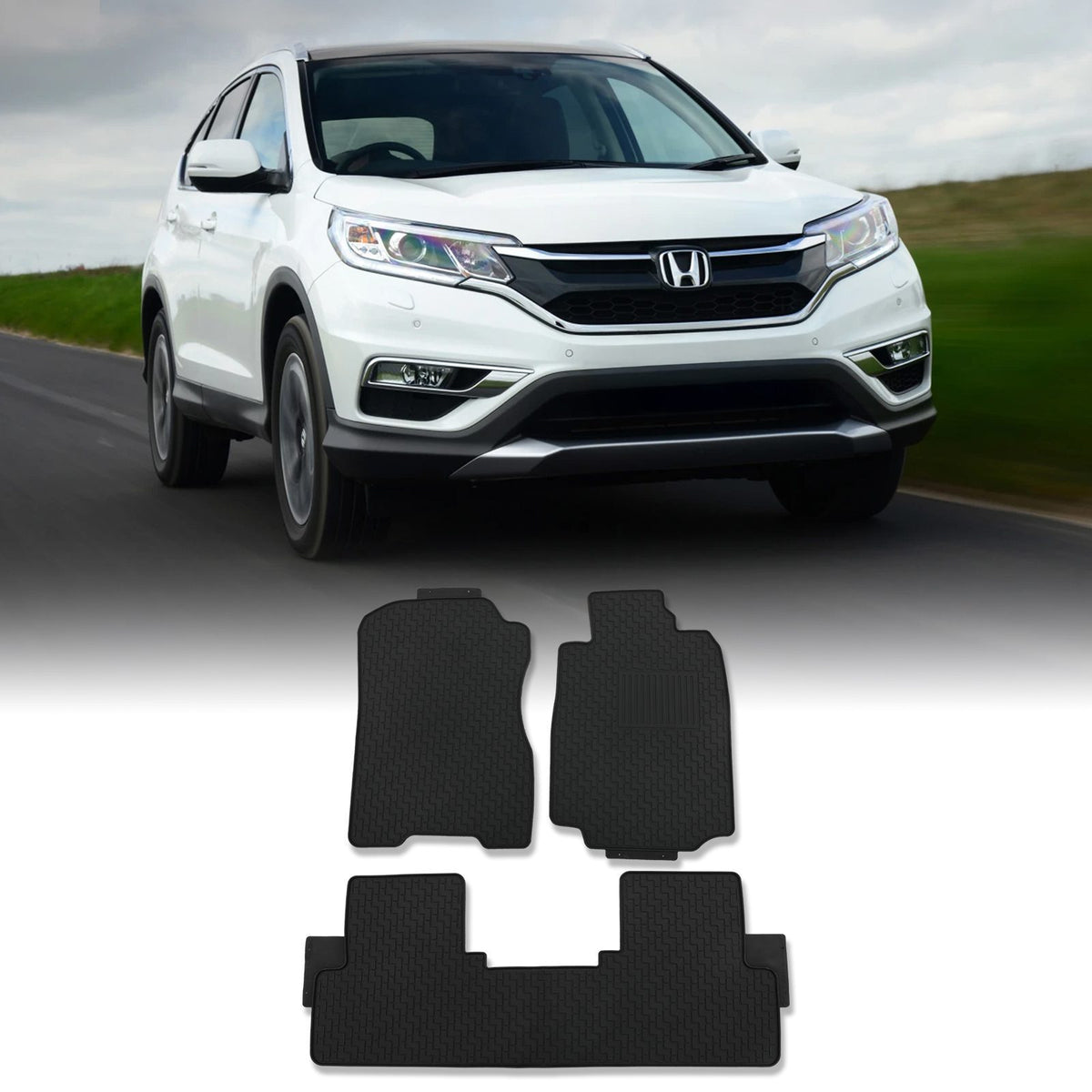 Car Floor Mat Set for Honda CR-V MK4 12-16