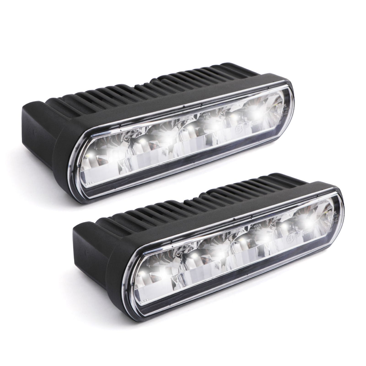 Universal Emarked DIY 8 Chrome Grille Light Kit