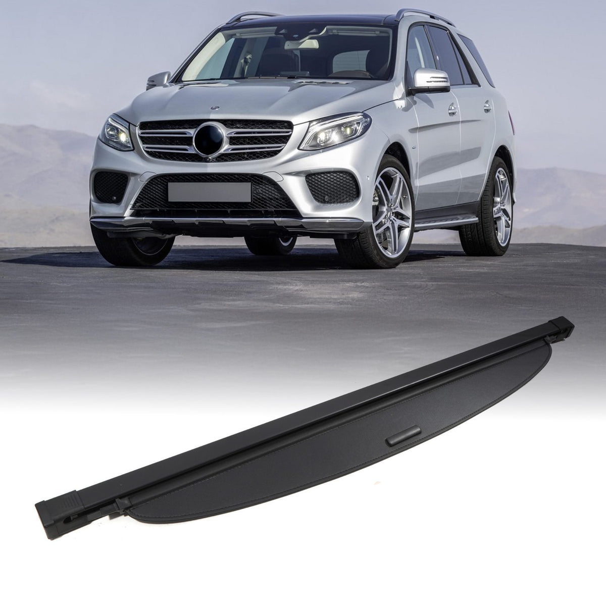Retractable Roller Parcel Shelf for Mercedes GLE W166 16-19