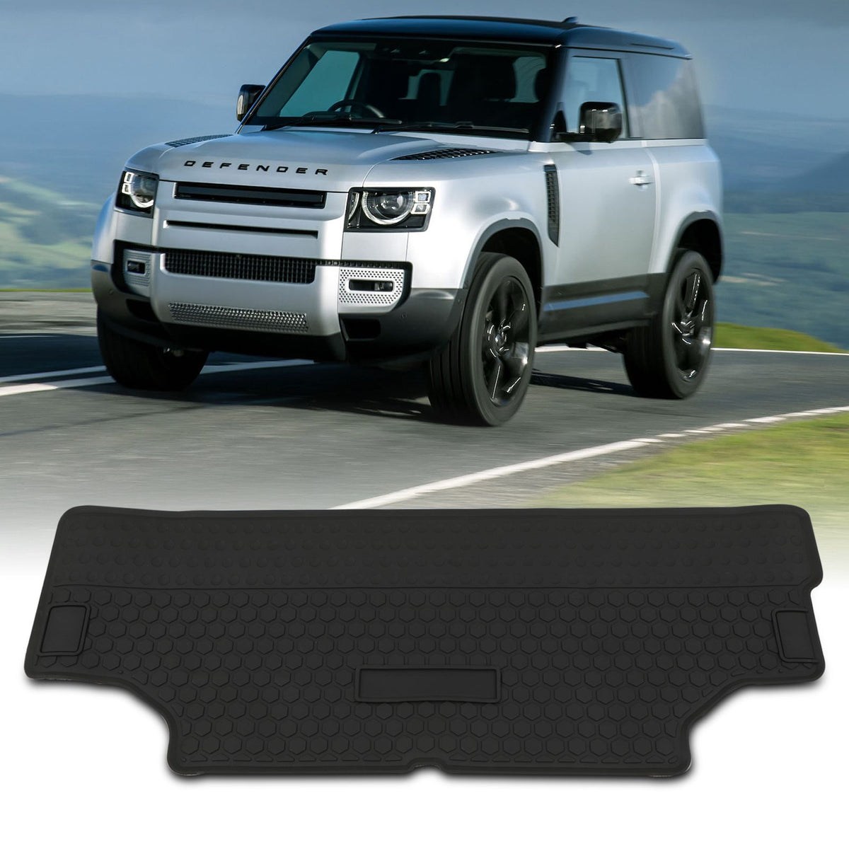 Design Rubber Boot Mat for Land Rover Defender 90 L663 2020+