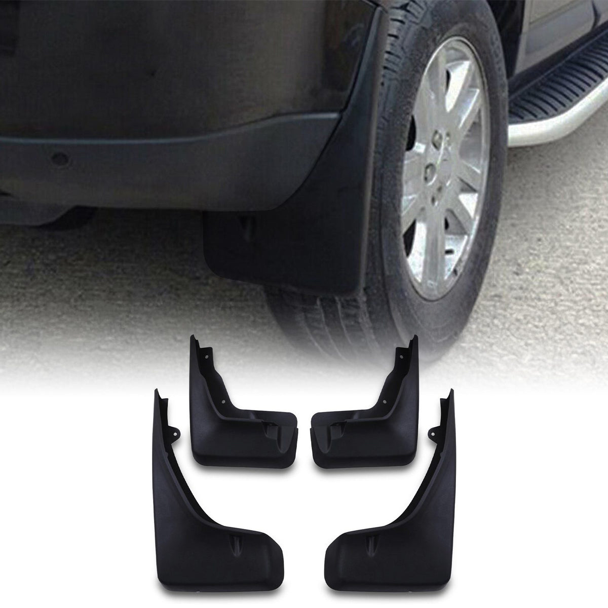 Mudflaps Kit for Land Rover Freelander 2 10-14