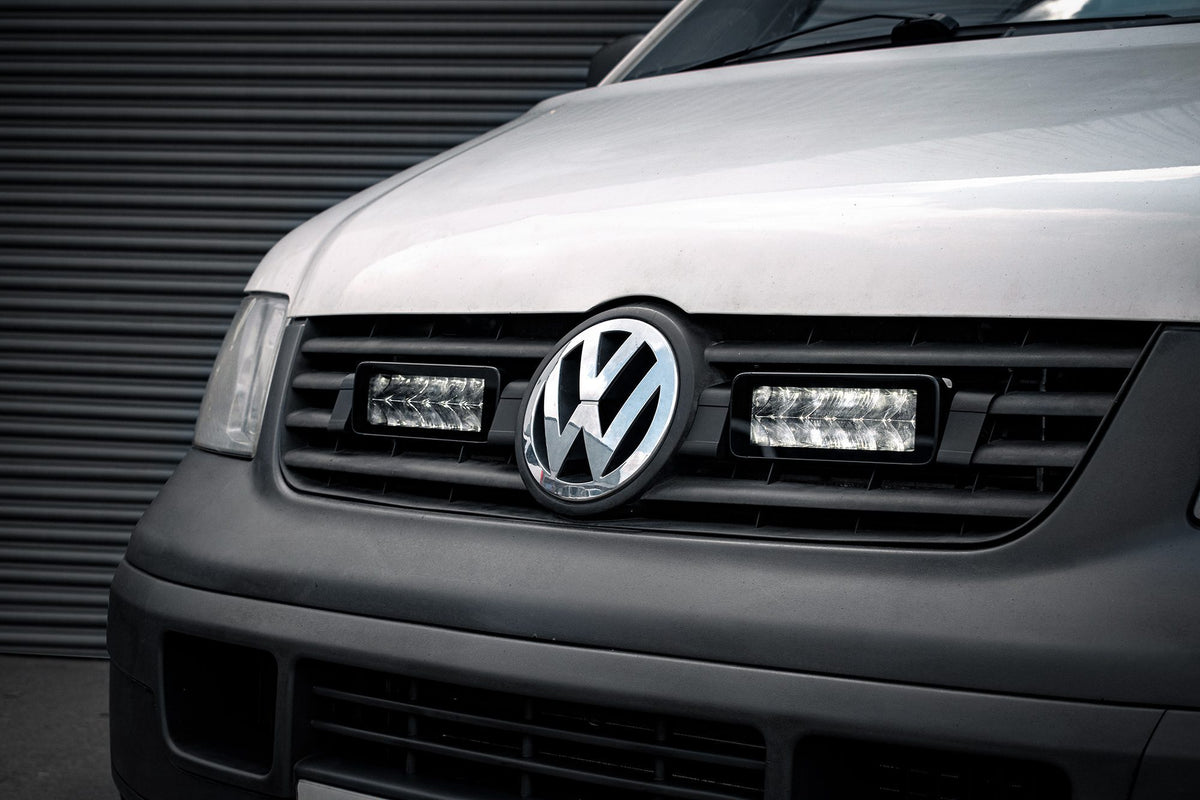 Stealth LED VW Transporter T5 2003-2008 Twin 7" Luminous LED Integration Kit - 10,080 Lumens
