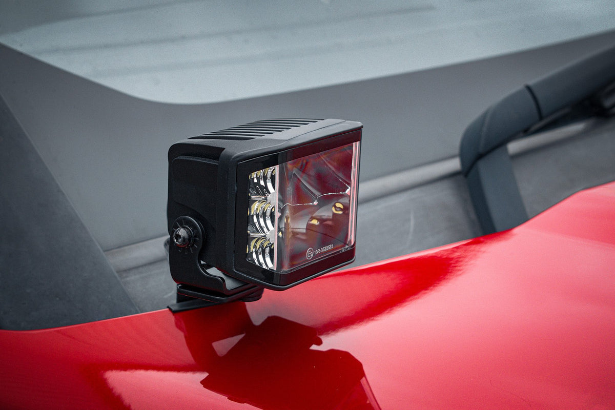 Stealth LED Land Rover Discovery 4 | 4.5 2010-2016 Twin 4" Dark Force LED Bonnet Kit - 16,800 Lumens