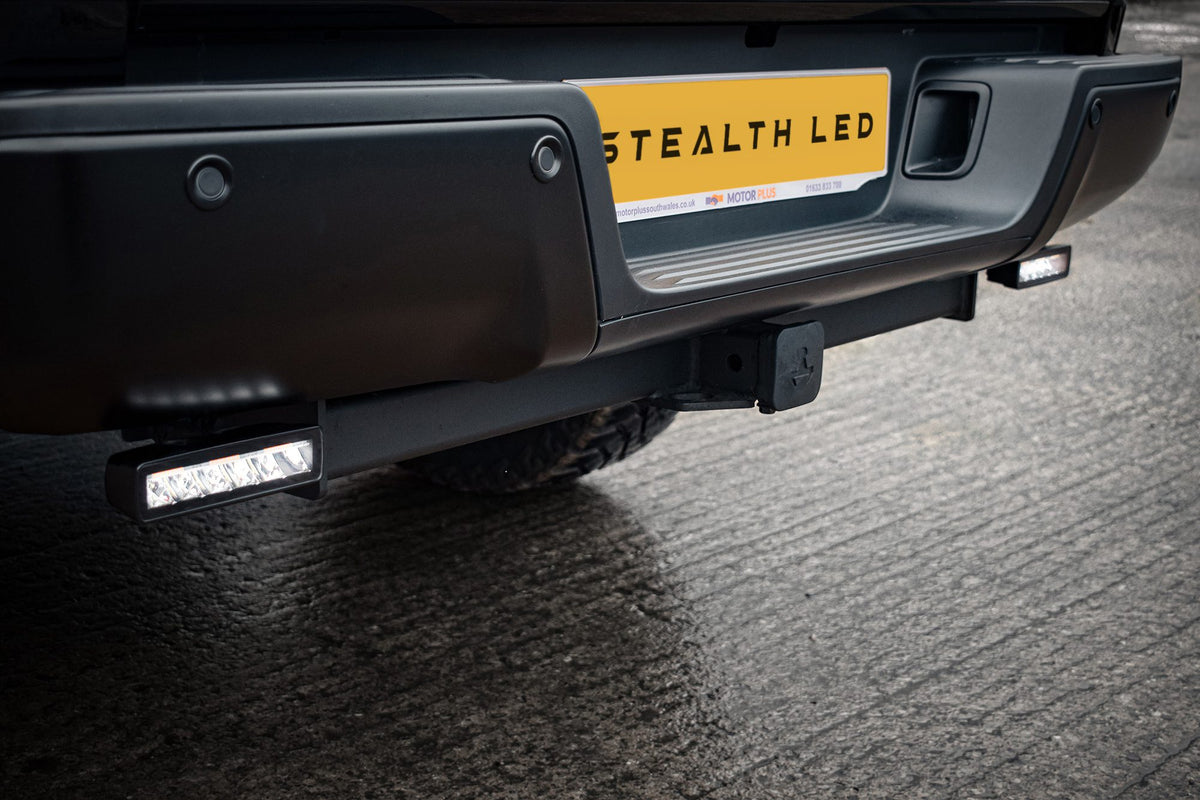 Stealth LED Ford Ranger T8 2018-2022 Twin 6" Luminous LED Rear Integration Kit - 5,760 Lumens
