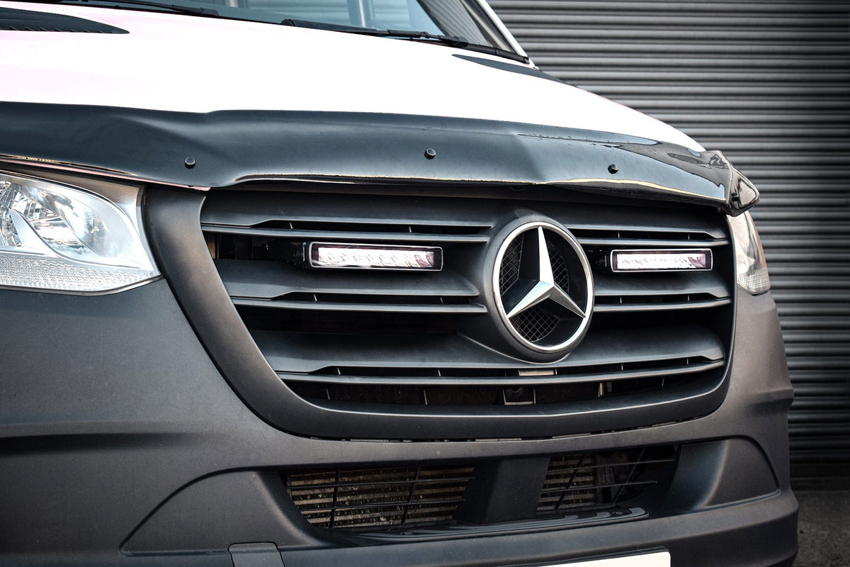 Stealth LED Mercedes Sprinter 2019+ Twin 10" Luminous LED Integration Grille Kit - 7,560 Lumens