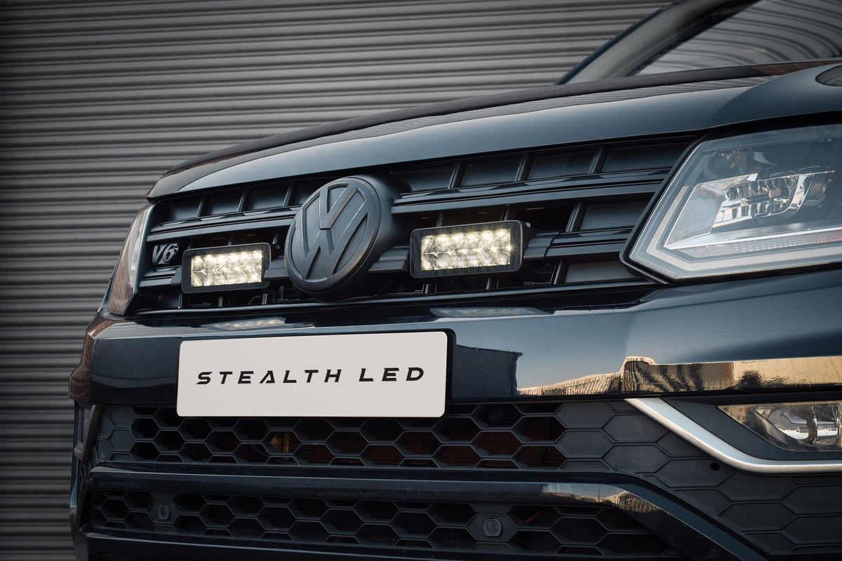 Stealth LED VW Amarok 2016-2022 Twin 7" Luminous LED Integration Kit - 10,080 Lumens