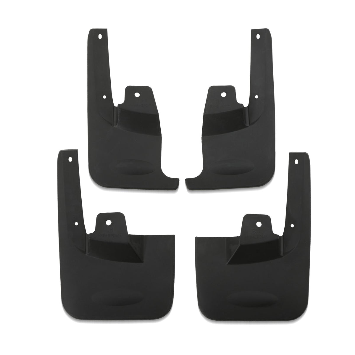 Black Mud Guard Flaps for Isuzu D Max 2012+