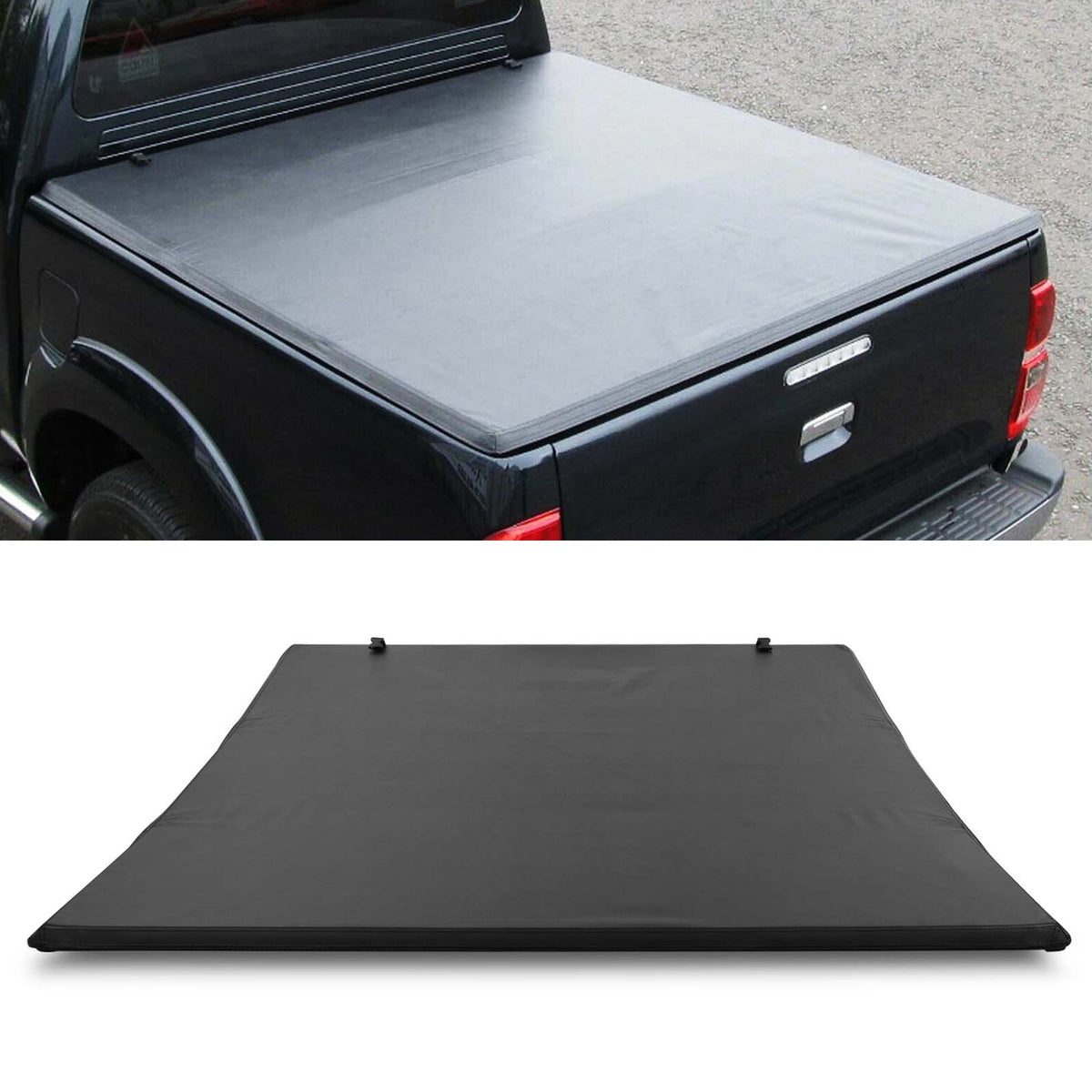 Universal 3 Fold Tonneau Protection Bed Cover
