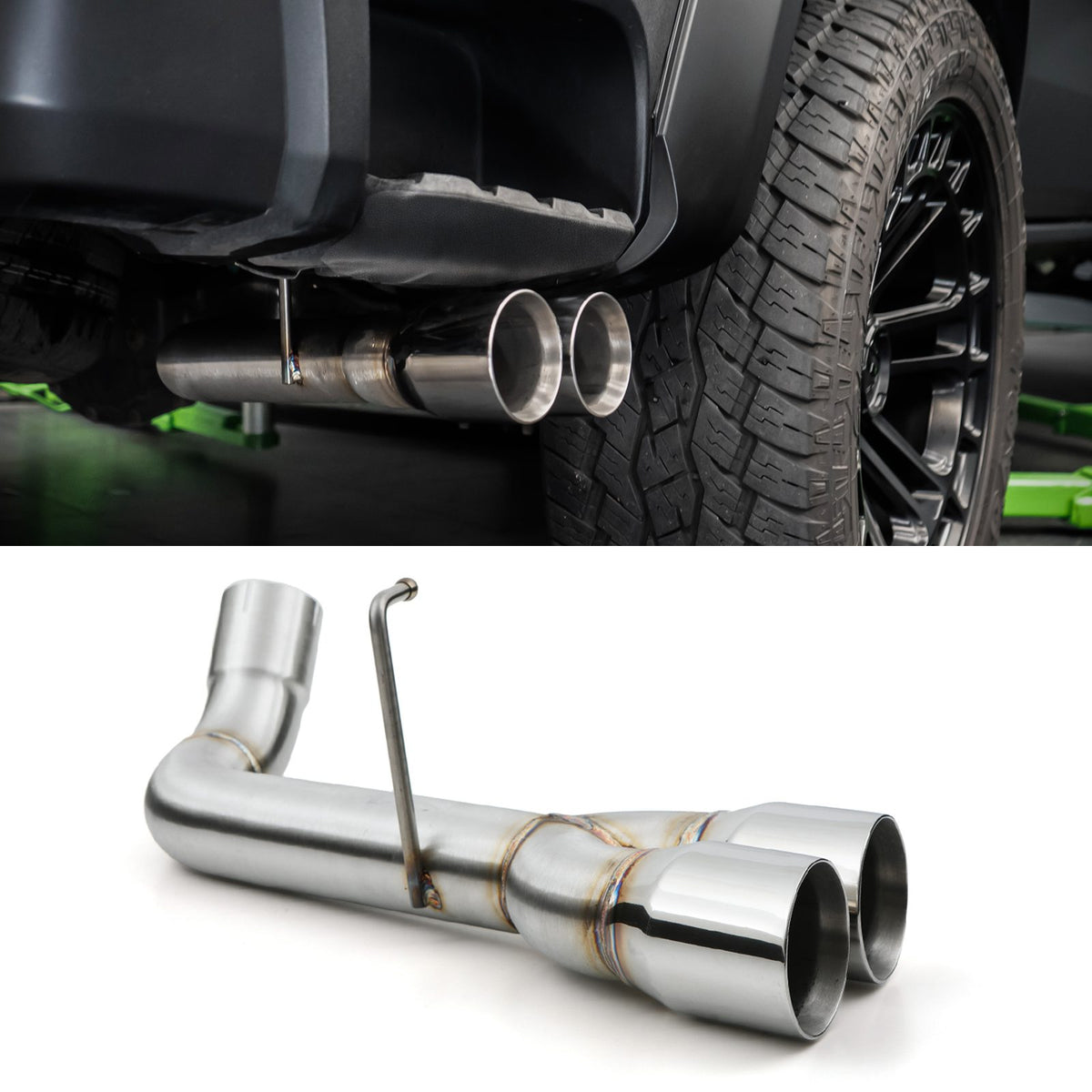 Side Exit Raptor Style Exhaust Conversion for Ford Ranger T9 2023+