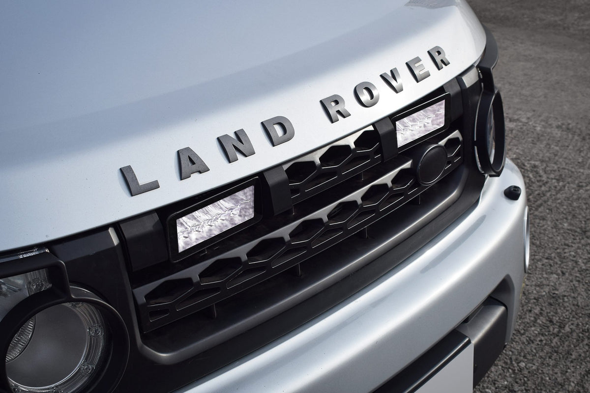 Stealth LED Land Rover Discovery 4 2009-2013 Twin 7" Luminous LED Integration Grille Kit - 10,080 Lumens