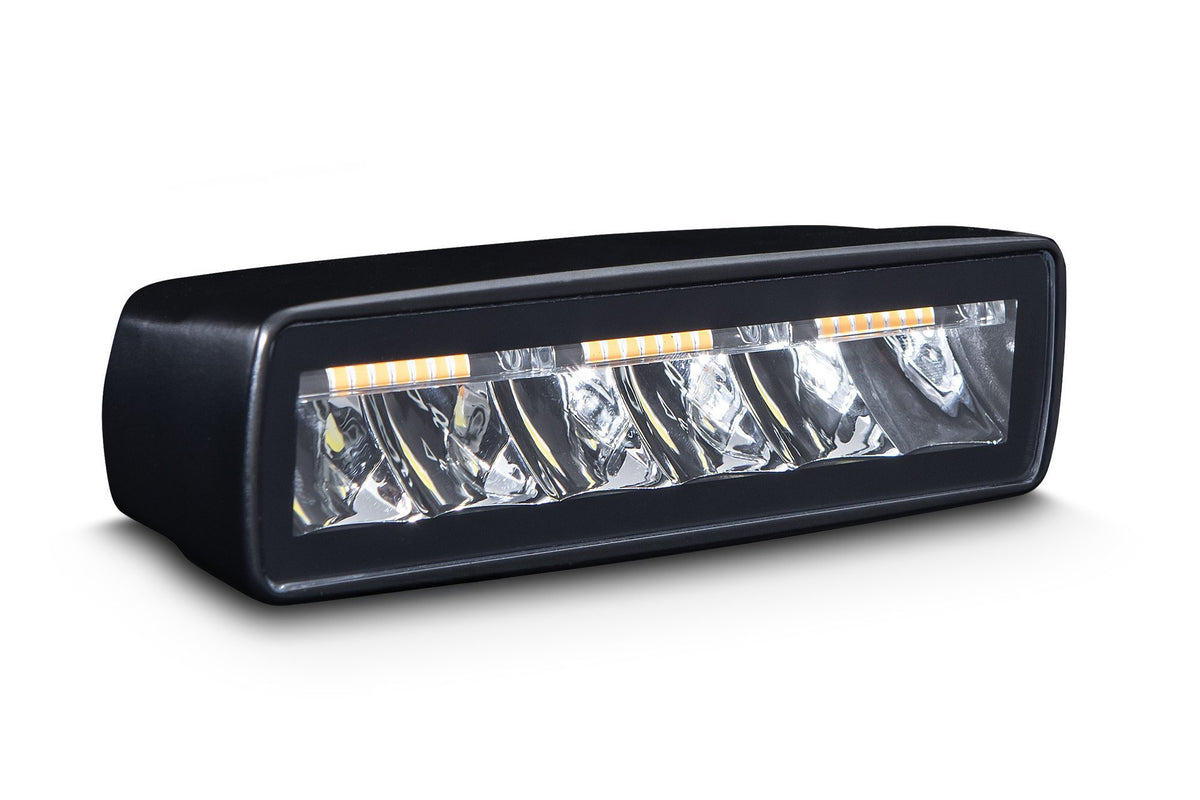 Stealth LED 6" Single Row Flashing Straight LED Light Bar