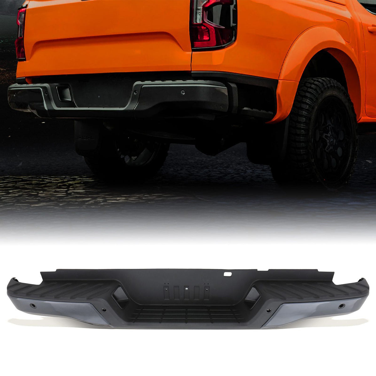 Grey Rear Bumper for Ford Ranger T9 2023+