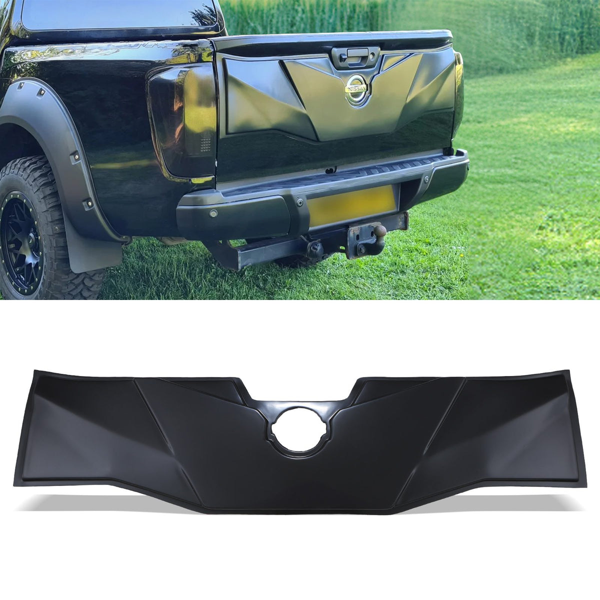 Tailgate Protective Rear Guard for Nissan Navara D23 2015-2021