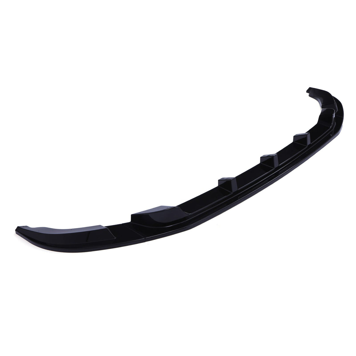 Gloss Black Front Splitter Bumper Lip for VW Transporter T6 T6.1 16-23
