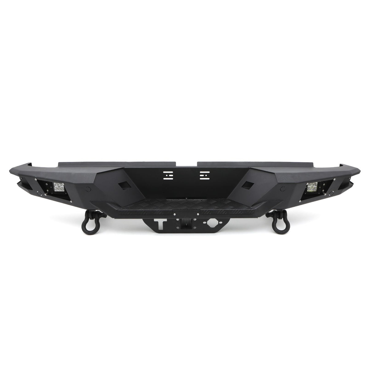 4x4 Style Carbon Steel Rear Bumper for Toyota Hilux Revo MK8 MK9 2015-2025