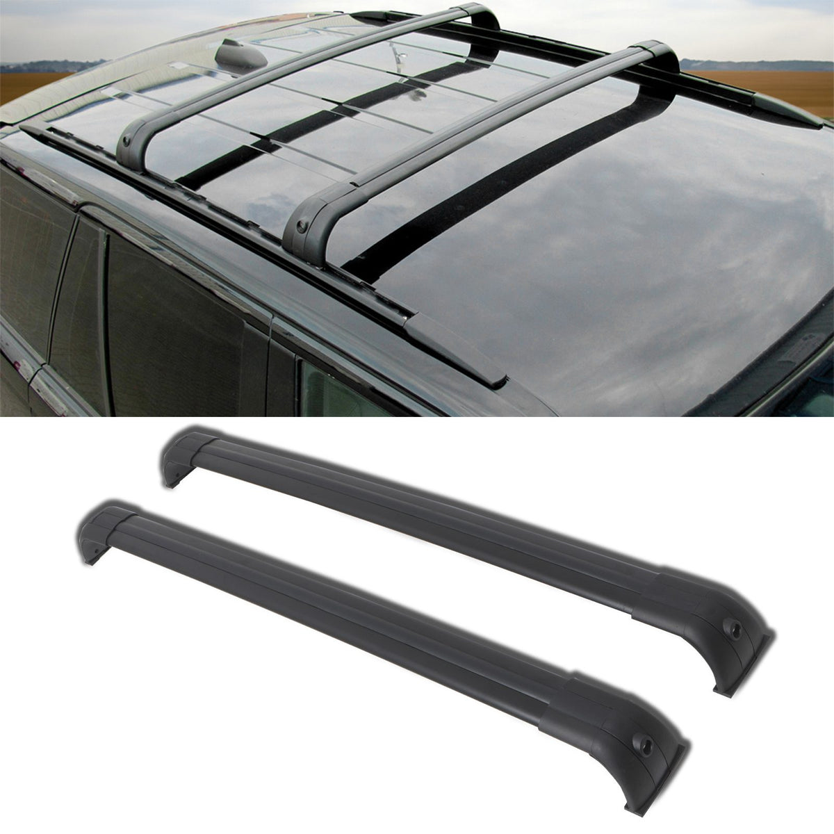 Full Length Cross Bars for Range Rover Sport L320 06-12