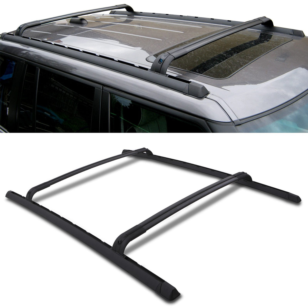 Adjustable Roof Rails for Land Rover Range Rover Vogue 02-12