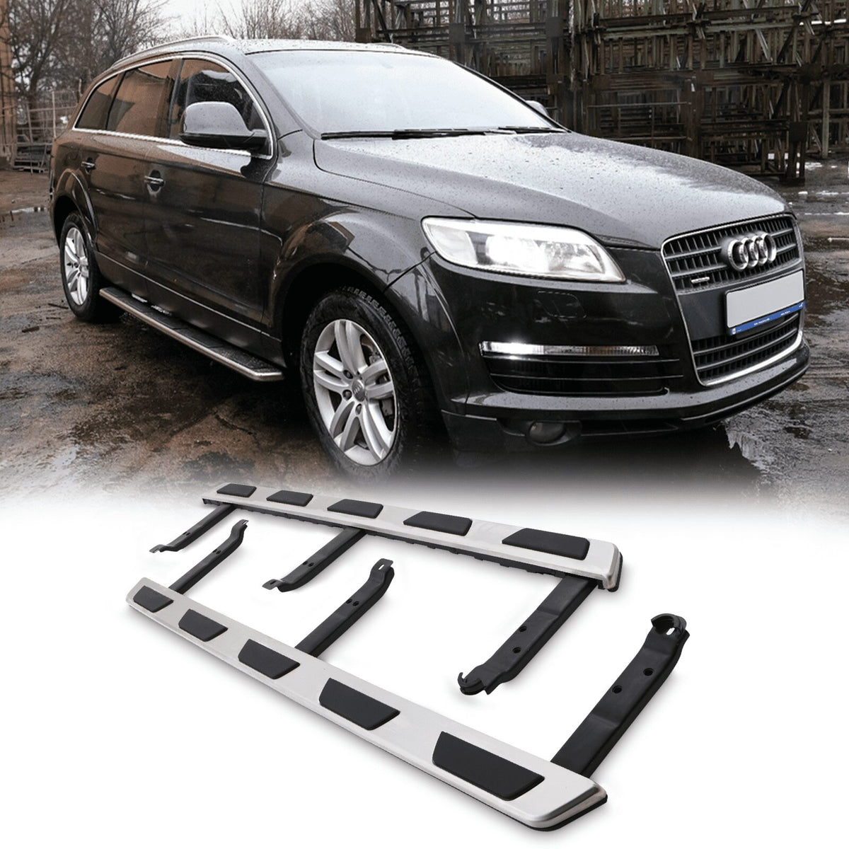 Aluminium Style Side Steps for Audi Q7 4L 07-15