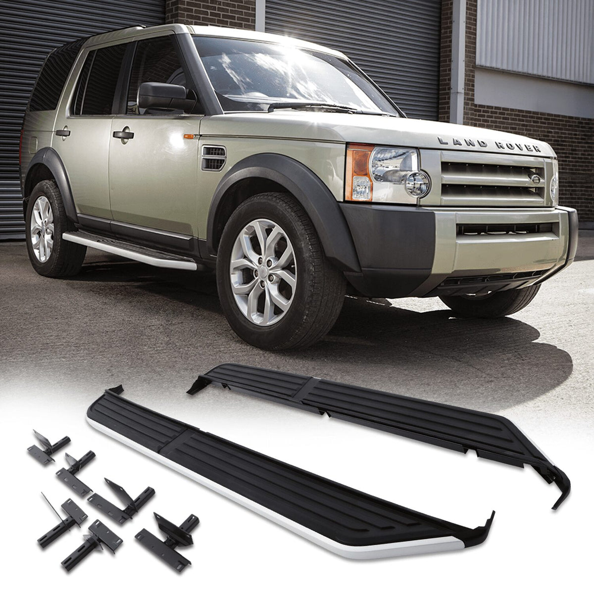 Side Steps With Skirt for Land Rover Discovery 3 & 4 L319 04-16