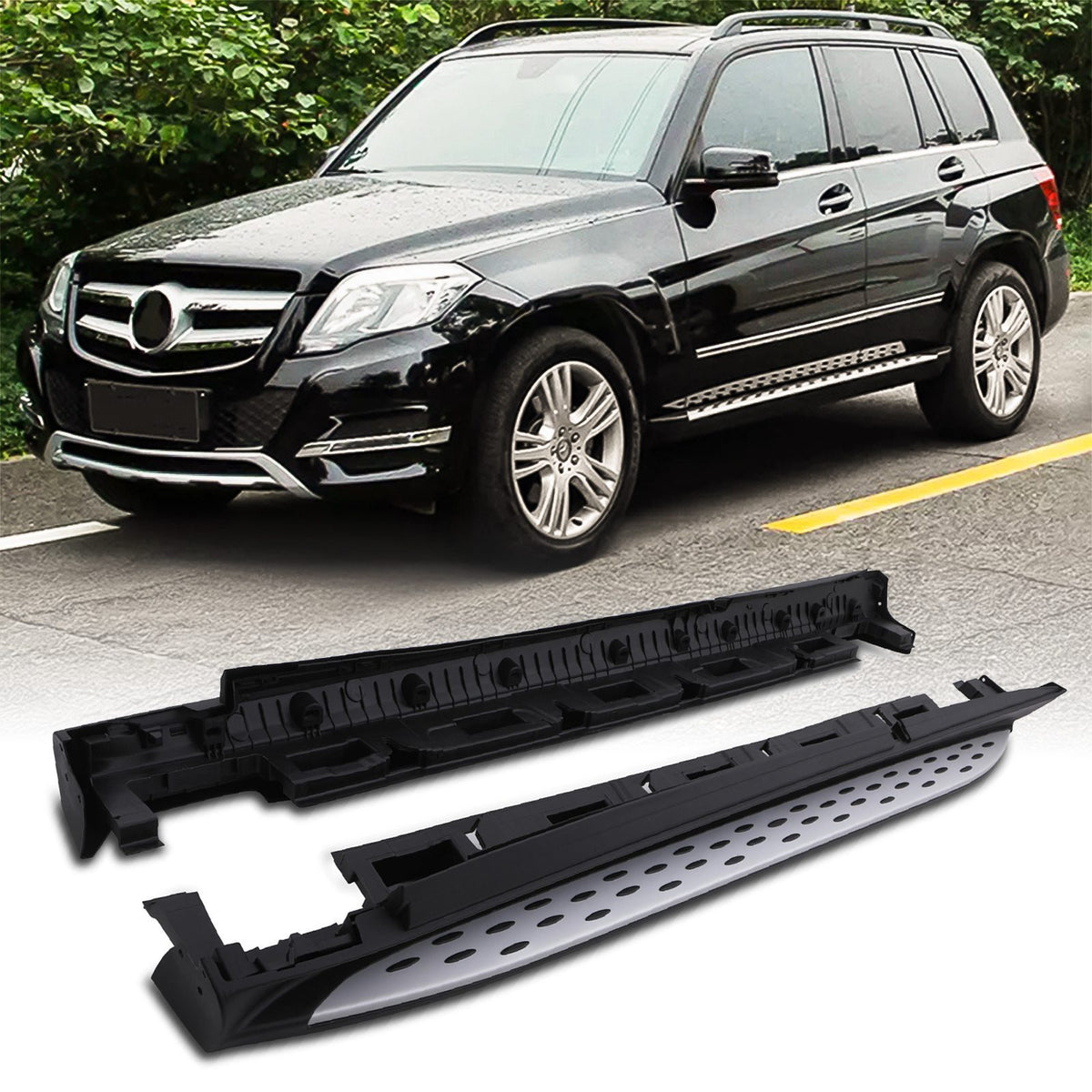 Side Steps for Mercedes GLE W166 12-18